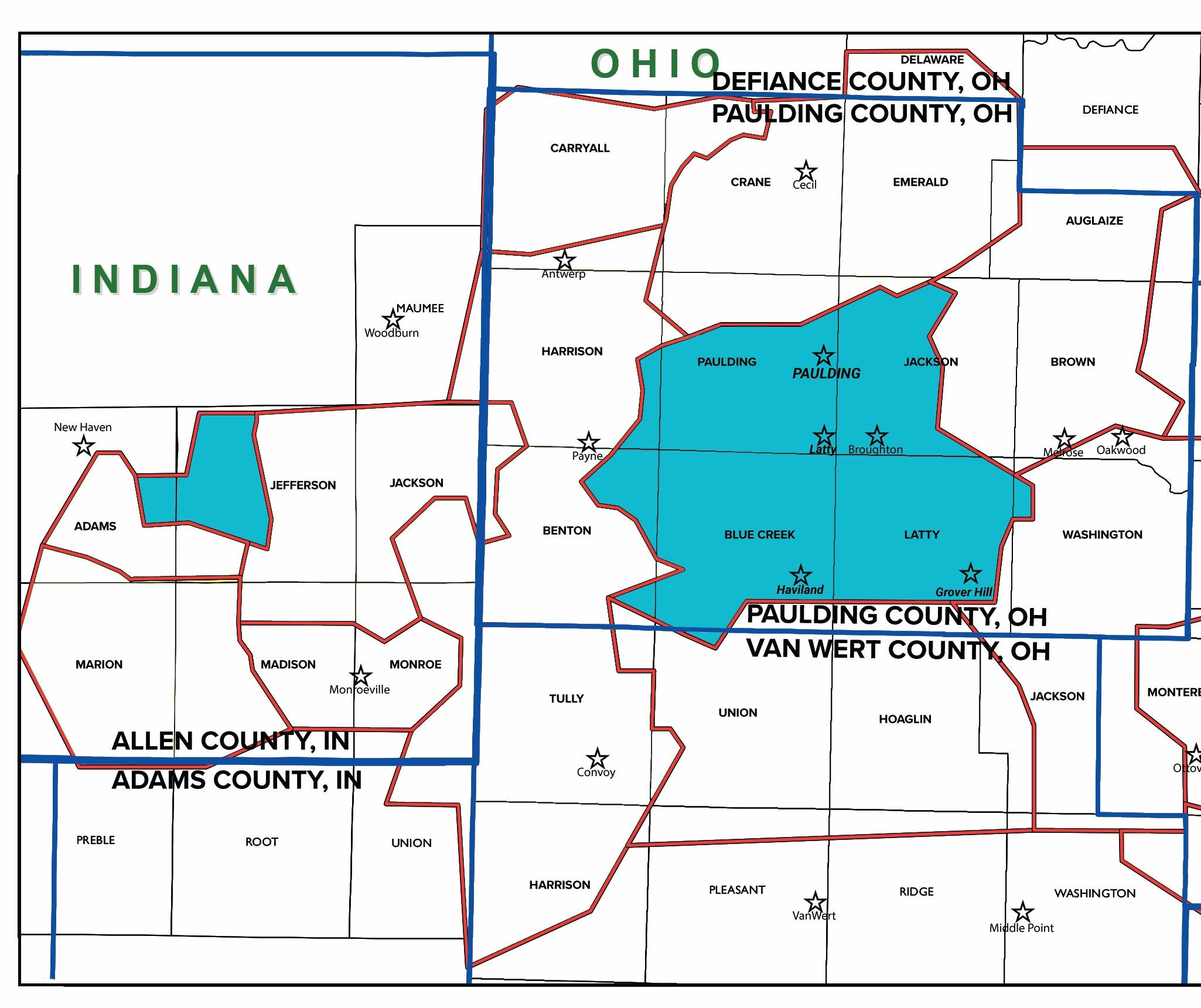 Padmount Transformer Testing Map 2025