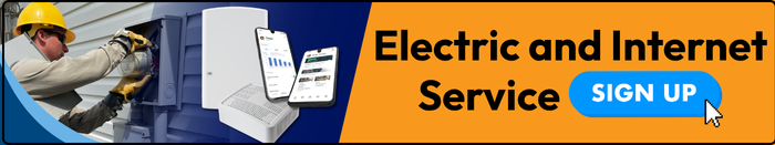 Start Stop Electric or internet service