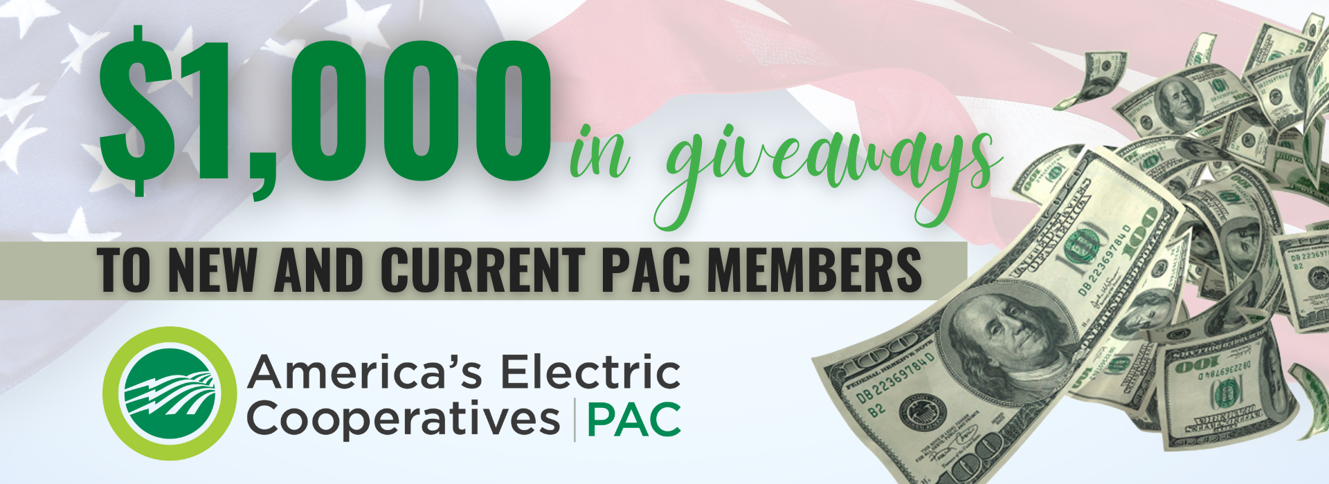 Sign by Nov. 1, 2024, for your chance to win. One $500 drawing and two $250