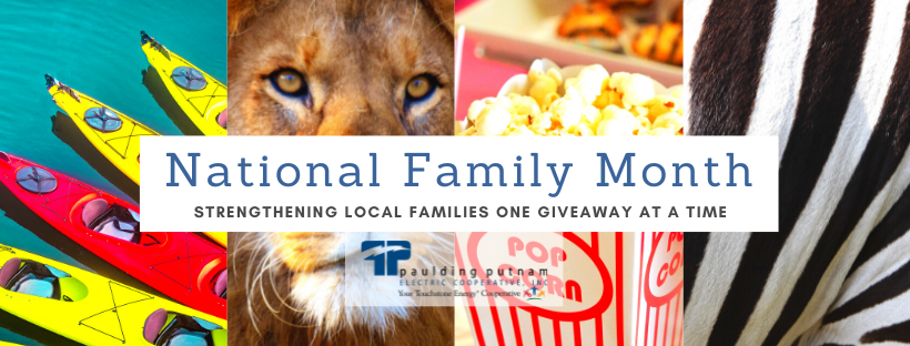 National FAmily Month giveaways