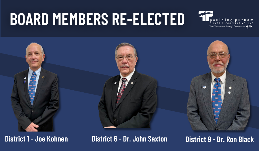 Board Members re-elected