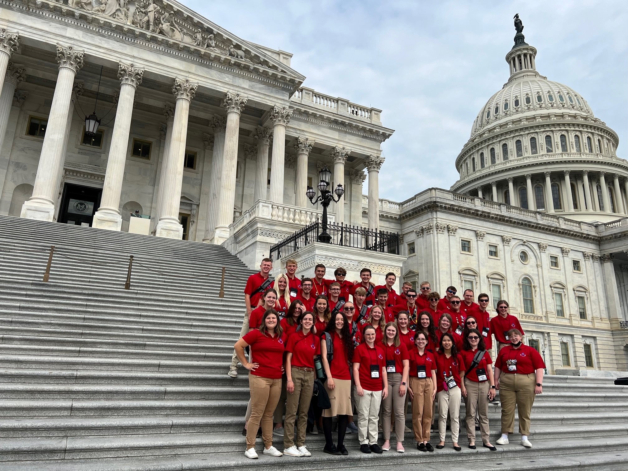 Capitol building Youth tour