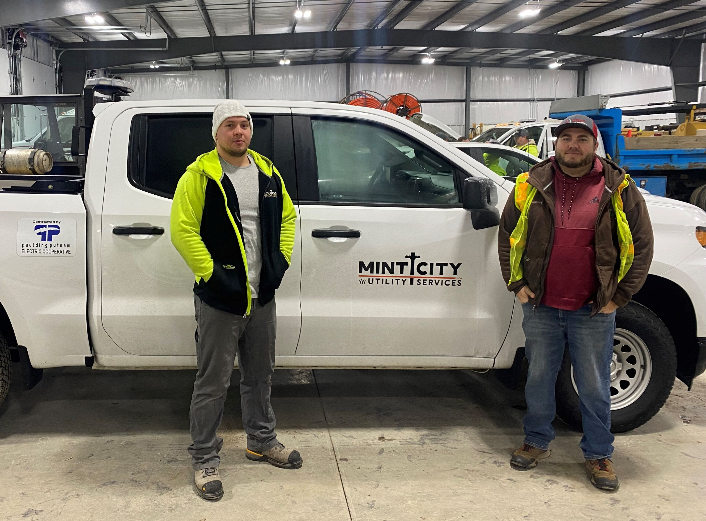 Mint City Utility Services is PPEC's tree trimming contractor