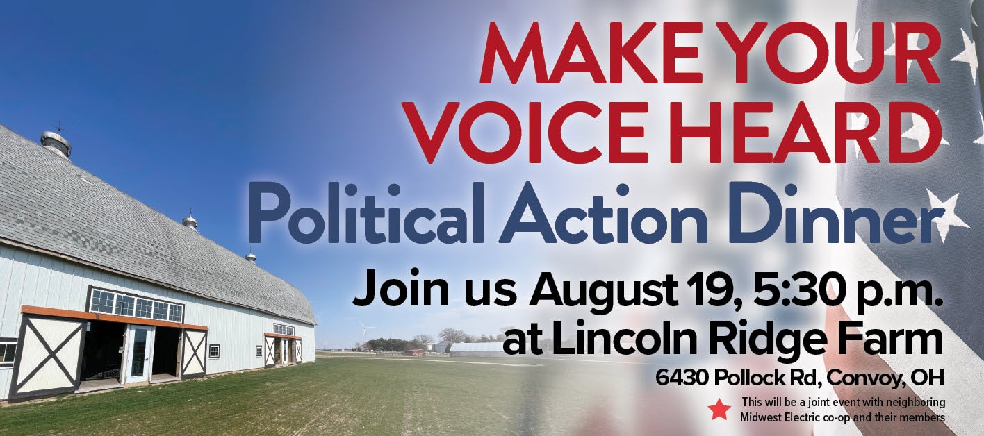 MAKE YOUR VOICE HEARD Political Action Dinner