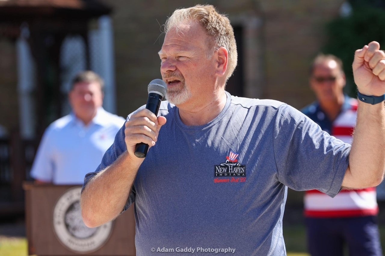 Steve at New Haven event